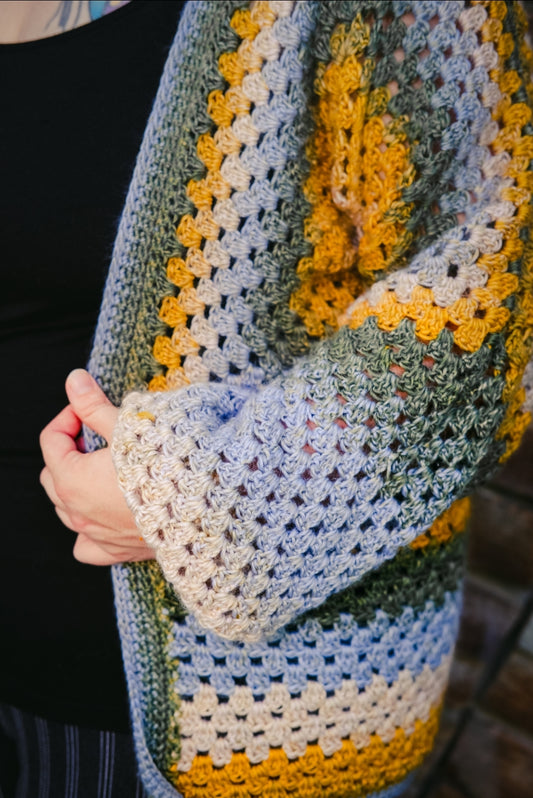Honeycomb Cardigan (ready to ship)
