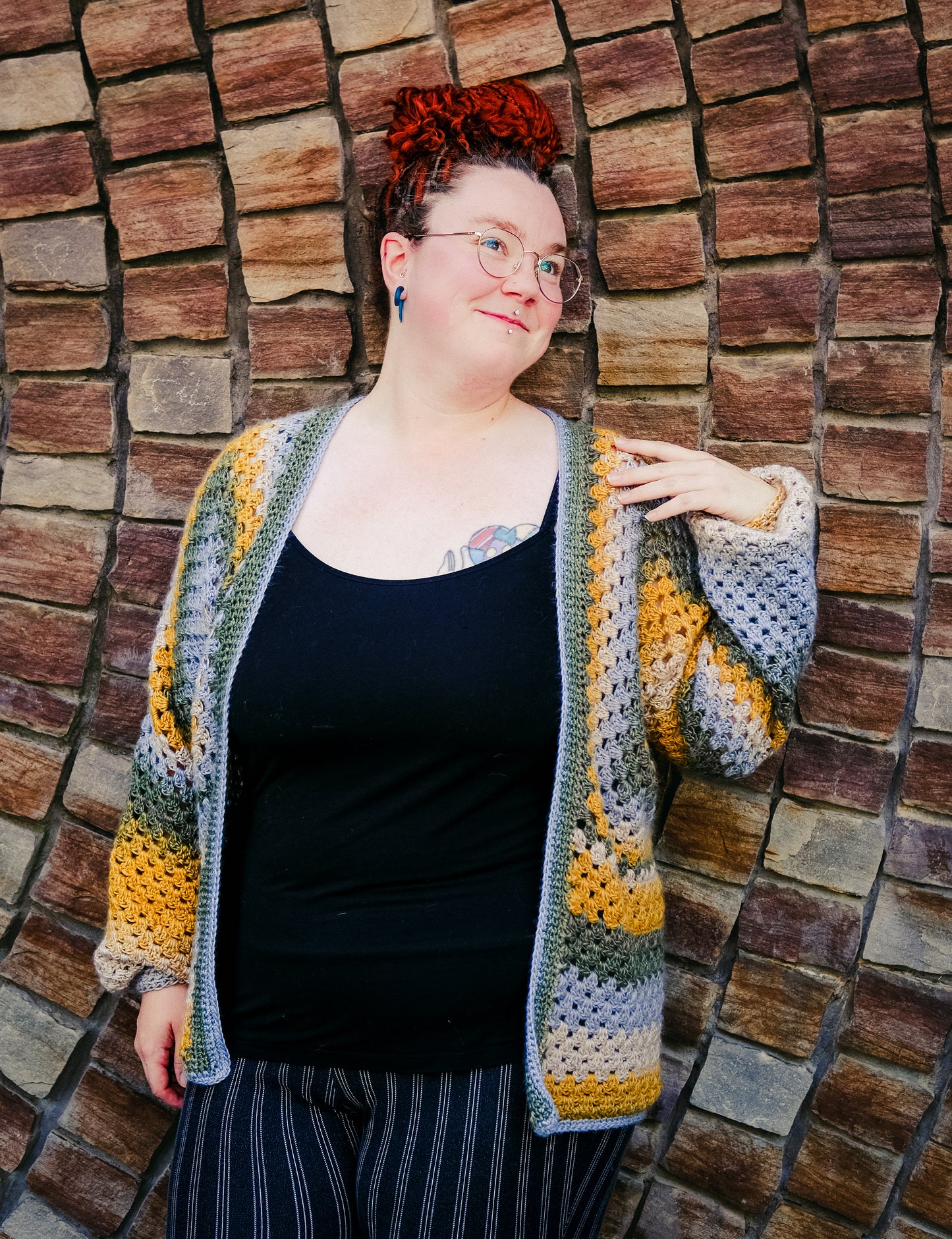 Honeycomb Cardigan (ready to ship)