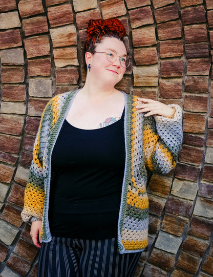 Honeycomb Cardigan (ready to ship)